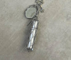 LIPSTICK STAINLESS STEEL KEYCHAIN