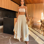 Caroline Luxe Polyester Beach Dress for Summer Occasions Elevated Occasion Wear