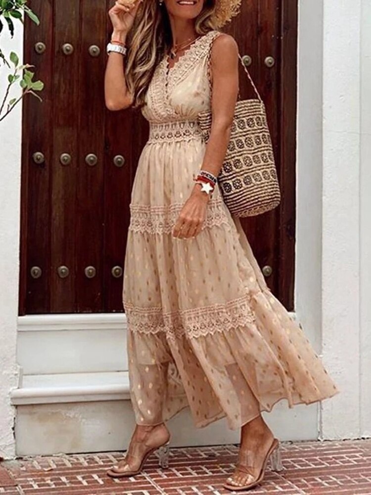 Emilia Statement Boho Stylish Dress Occasion Edit