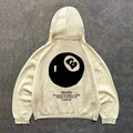 Graphic Print Oversized Hoodie