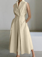Margarita Boutique Dress with Collar Designer Edit