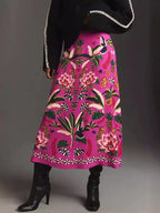 Raffaella Timeless Dress with Flowers Evening Wear Edit