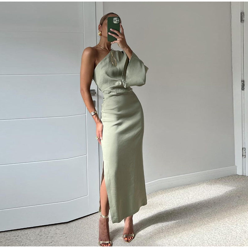 Cora Premium Fashion Casual Pleated Dress Elevated Occasion Wear