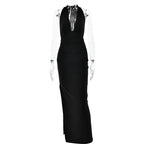 Halter Neck Maxi Dress