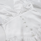 Lantern Long Sleeve Ball Gown Dress
