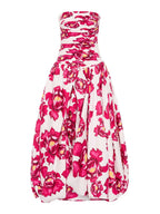 Strapless Sleeveless High Waist Temperament Long Dress