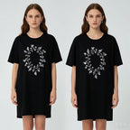 Long Style Cotton Loose T-shirt