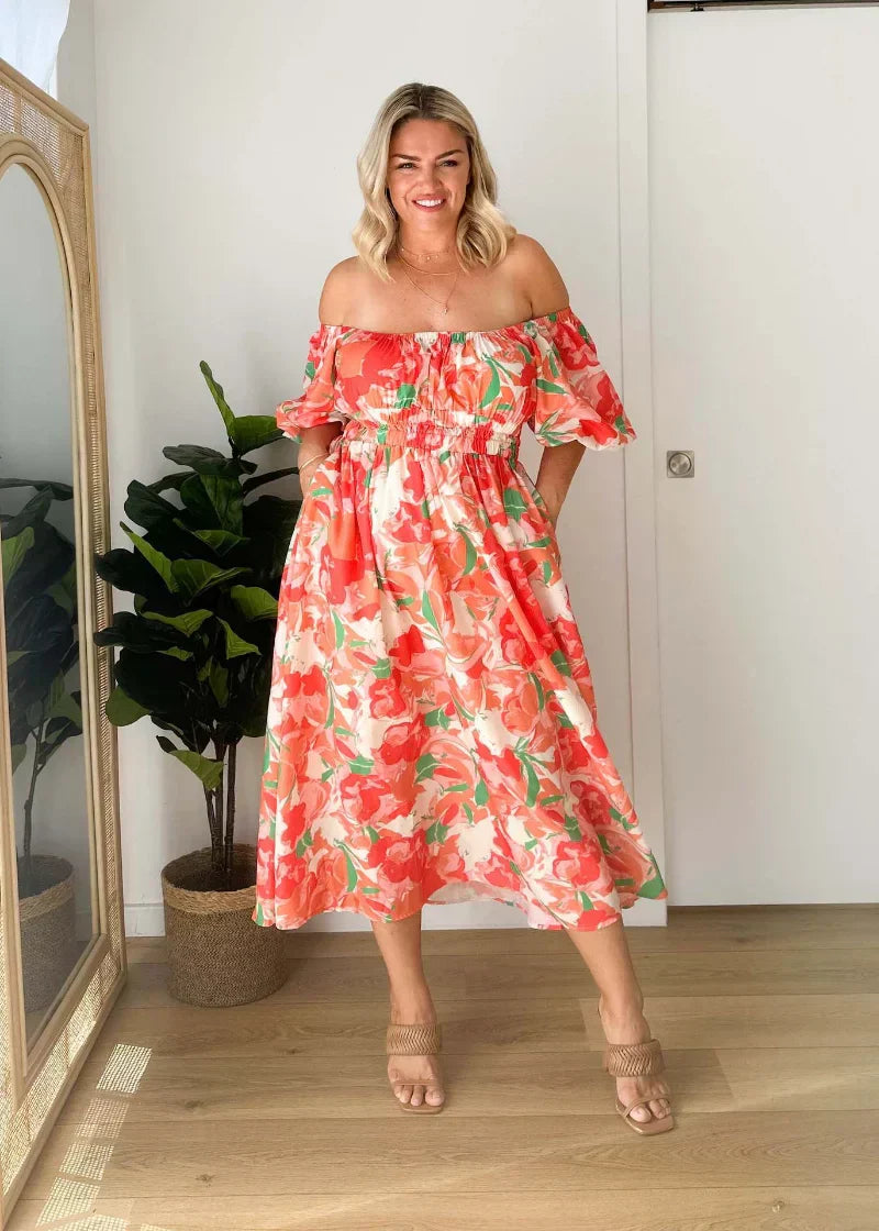 Eugenia Timeless Summer Maxi Dress Chic Silhouette Collection
