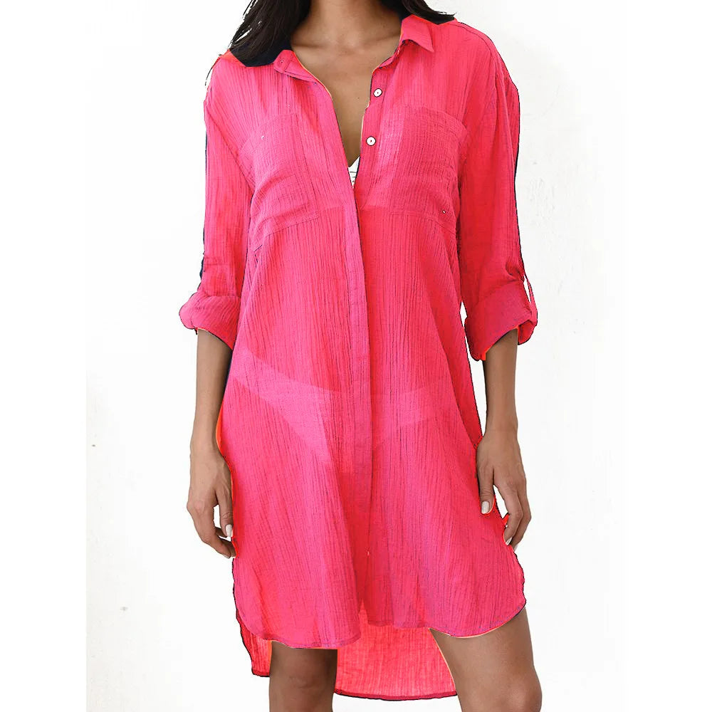 Victoria Premium Cover Up Beach Dress Designer Edit