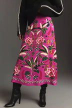 Raffaella Timeless Dress with Flowers Evening Wear Edit