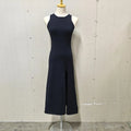 Knit Slit Solid High Waisted Vacation Dresses