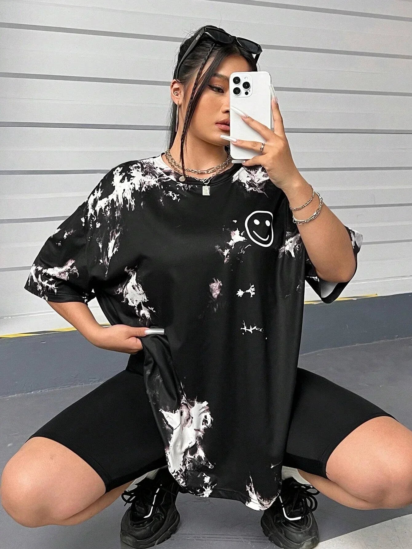 Expression Tiedye Print Tshirt