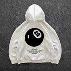 Graphic Print Oversized Hoodie