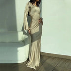Querida Chic Long Sleeve Dress Premium Wardrobe Essential