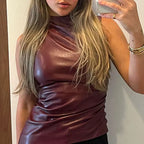 Sexy Sleeveless Bodycon High Street Cami Top
