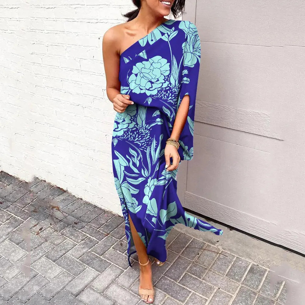 Emma Effortless Diagonal Shoulder Dresses Statement Occasion Edit