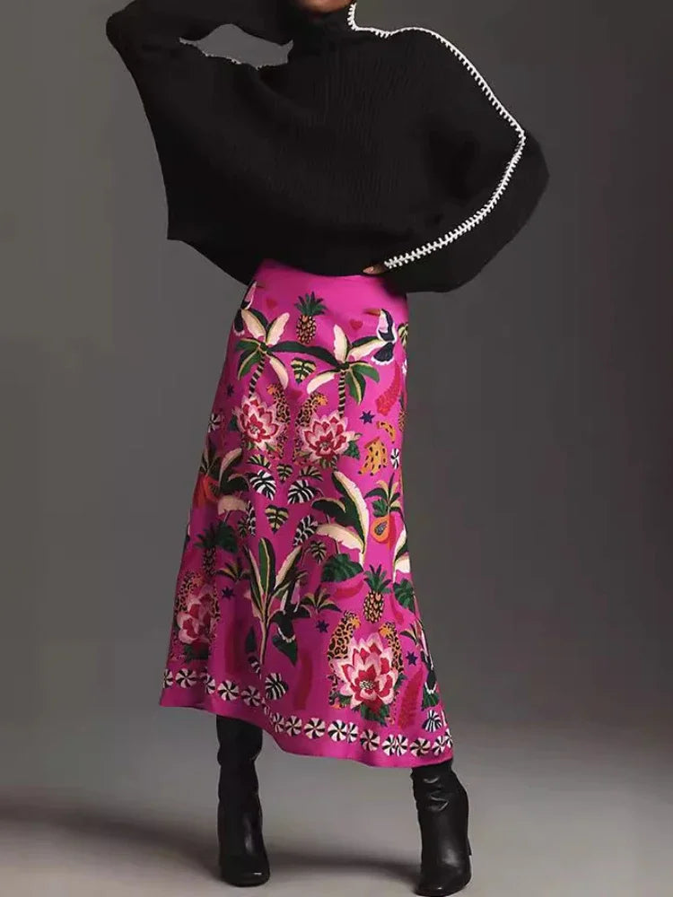 Raffaella Timeless Dress with Flowers Evening Wear Edit