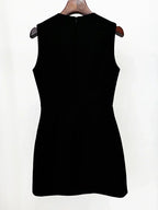 Diamond Sequin High Waist Mini Dress