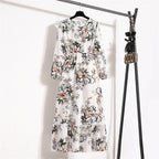 Erin Aesthetic Floral Long Dress for Summer Premium Wardrobe Essential