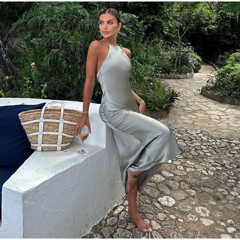 Isabella Elevated Sleeveless Strap Dress Boutique Collection