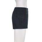 DressBetty - Low Waisted Shorts Harajuku Retro Basic Casual Sporty Bottom Women Biker