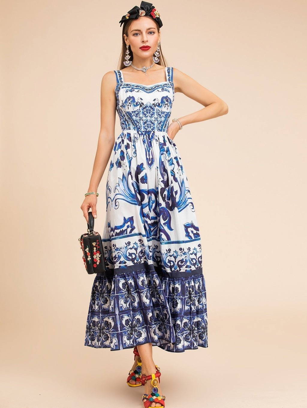Kaitlin Premium Fashion Runway Dress Chic Silhouette Collection