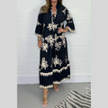 Katia Printed Dress For Vintage Inspired Dress with Premium Casual Styling
