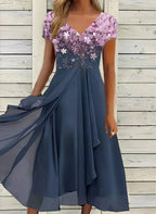 Rubí Elevated Women's Chiffon Party Dress Occasion Wear