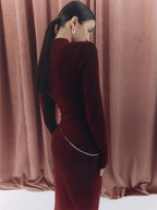 Turtleneck Maxi Dress