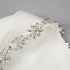 White Square Neck Diamond Mini Dress