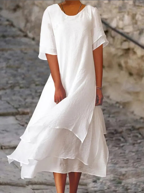 Marcia Effortless Long Dress Chic Silhouette Collection