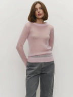Letter Bodycon Knit Top