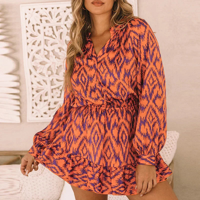Candela Aesthetic Bright Turtle Dress Designer Edit
