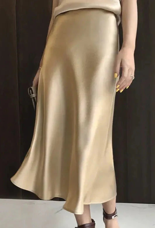 AIDA SATIN SKIRT