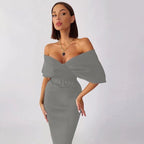 Amabel Boutique Cocktail Dress for Women Party Wear Statement Occasion Edit