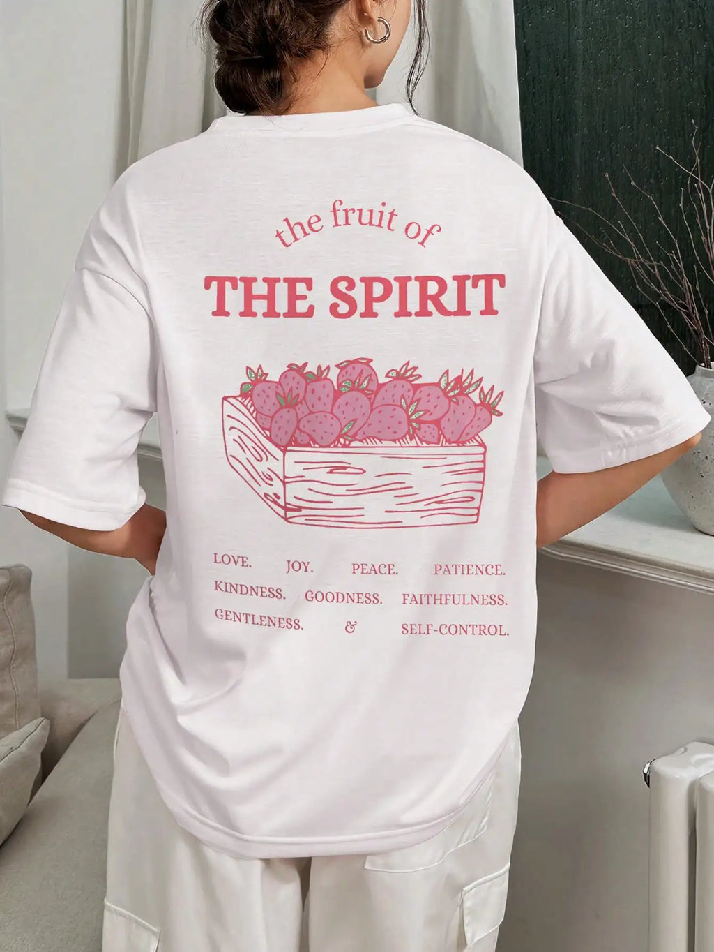 Strawberry Fruit Graphic T-shirt