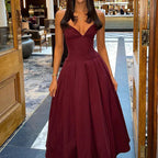 Elegant Multi Color Slim Long Dresses Ladies Sexy V Neck Wrap Chest Waist Party Dress Fashion Hollow Off Shoulder Pleated Dress