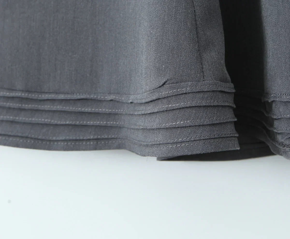 Cross Lacing up Back Mini Dress