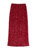 SPARKLE MIDI SKIRT