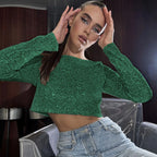 SPARKLE MIDI SKIRT