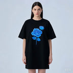 Long Style Cotton Casual T-shirt