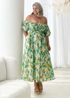 Eugenia Timeless Summer Maxi Dress Chic Silhouette Collection