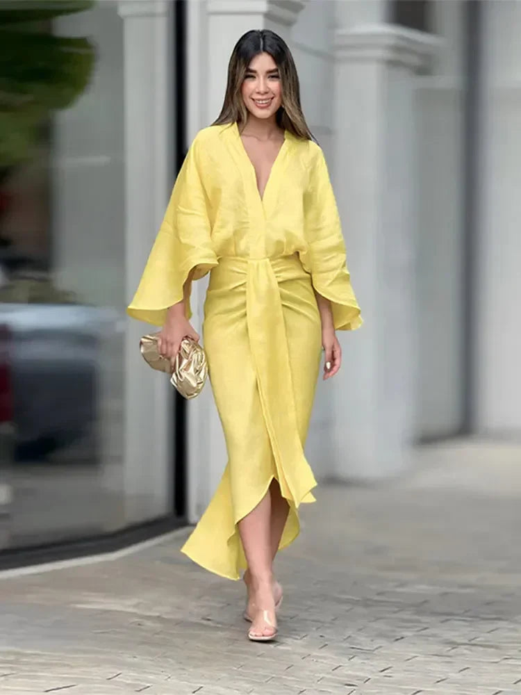 Gioconda Relaxed and Timeless Summer Dress for Women Streetwear Style