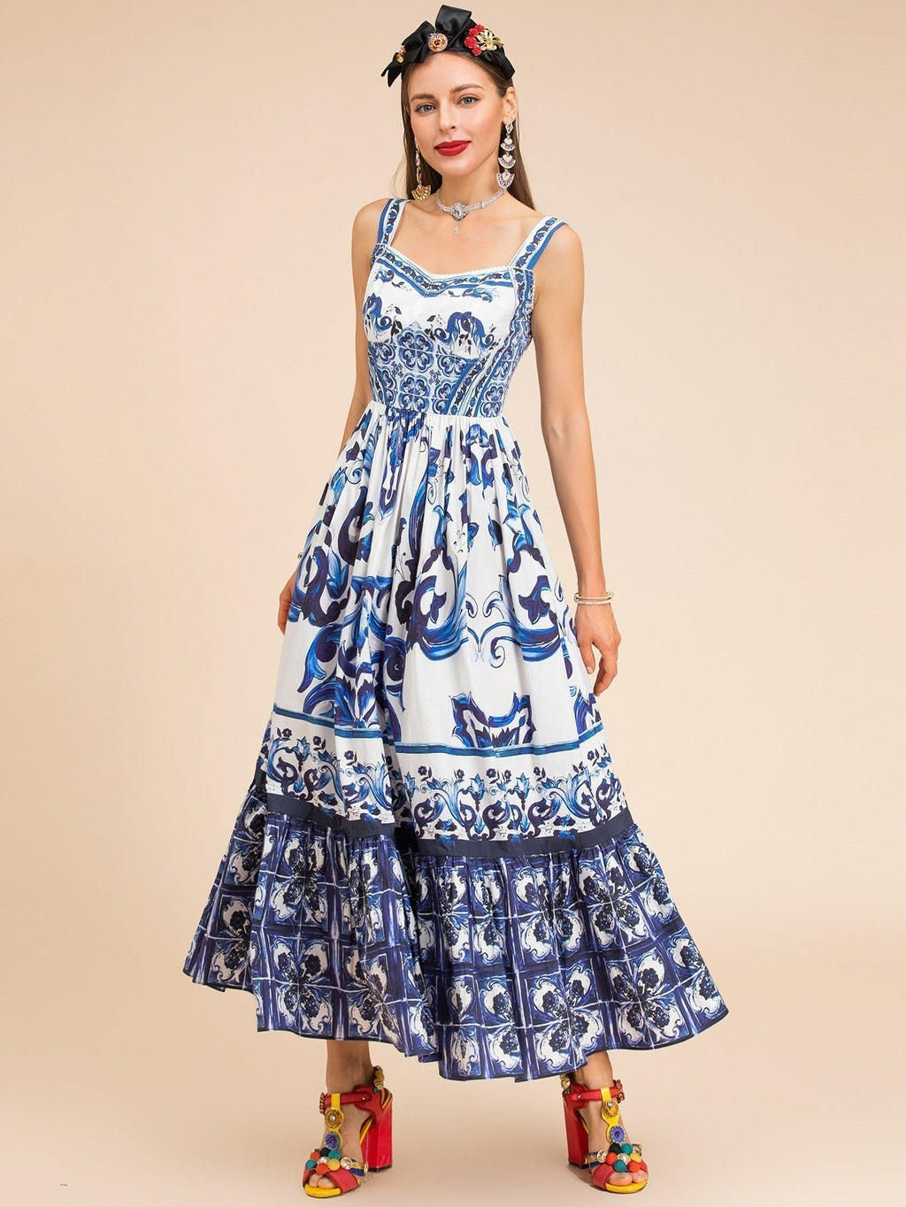 Kaitlin Premium Fashion Runway Dress Chic Silhouette Collection