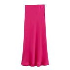 FLORIDA SATIN SKIRT