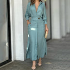 Gurutze Fashionable Summer Dress for Women Light Breezy Style
