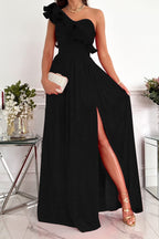 Ingrid Statement One Shoulder Maxi Dress Occasion Edit