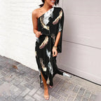 Emma Effortless Diagonal Shoulder Dresses Statement Occasion Edit