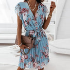 Flor Chic Floral Print Dress Boutique Collection