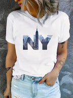 Cartoon Cotton Pattern Tshirt